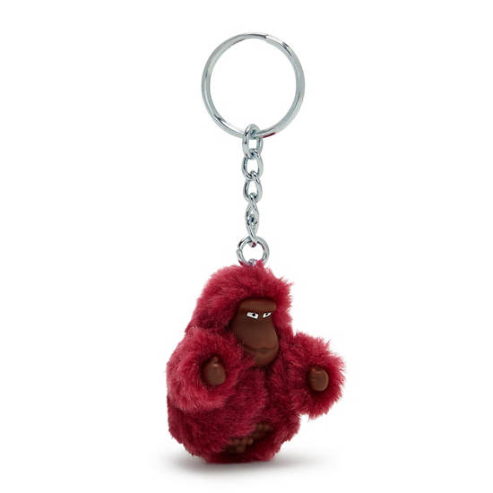 Kipling Sven Extra Small Mode Monkey Keychain Accessories Rød | DK 1971EB